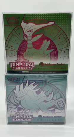 (2) Pokemon Scarlet Violet Temporal Forces Pokemon Center Exclusive Trainer Box - Image 1