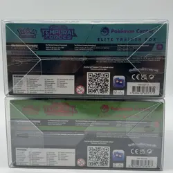 (2) Pokemon Scarlet Violet Temporal Forces Pokemon Center Exclusive Trainer Box - Image 5