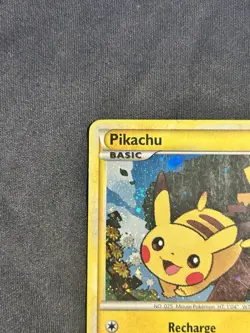 Pokemon TCG Pikachu HGSS03 Black Star Promo Holo 2010 NICE LOOK!! - Image 3