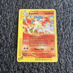 Rapidash 026/165 Expedition Base Set Holo Pokemon TCG Vintage First Edition - LP - Image 1