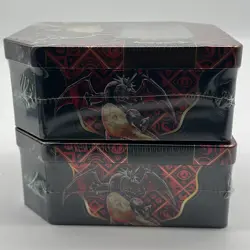 Lot of (2) Pokemon TCG Scarlet & Violet Paldean Fates Charizard EX TINS SEALED - Image 4