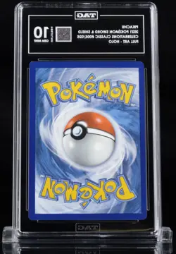 2021 POKEMON CELEBRATIONS PIKACHU 005/025 TAG 10 - Highest Graded - Image 2