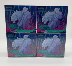 Lot of (4) Pokemon Scarlet & Violet Journey Together Elite Trainer Boxes SEALED - Image 1