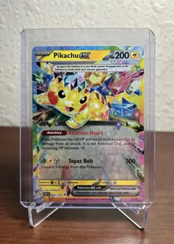 Pikachu ex - 057/191 Surging Sparks Double Rare Pokemon TCG - NM/MINT - Image 1