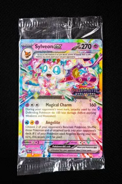 Pokemon Prismatic Evolutions Sylveon ex 041/131 Surprise Box Stamped Sealed - Image 1