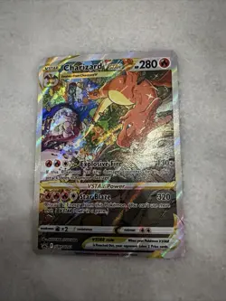 Pokemon TCG Charizard VSTAR SWSH262 Black Star Promo Holo NM - Image 1