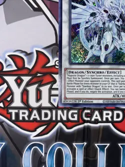 Yugioh Shooting Majestic Star Dragon 1st Edition DAMA-EN039 Secret Rare - Image 5