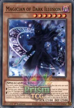 1st Ed Magician of Dark Illusion LDS3-EN084 Yugioh - Image 1