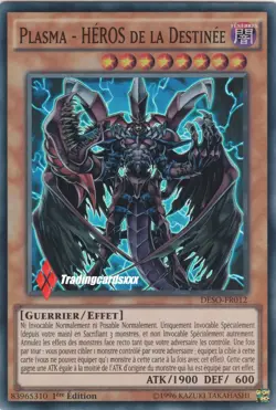 ?Yu-Gi-Oh!? Plasma - HEROS de la Destinee : DESO-FR012 -VF/SUPER RARE - Image 1