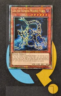 MP24-EN026 Ido the Supreme Magical Force Quarter Century Secret Rare 1st YuGiOh - Image 1