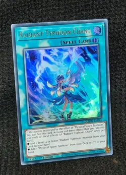 Yugioh! Radiant Typhoon Chant *ULTRA RARE* DOOD-EN061 1st Edition NM/M - Image 1