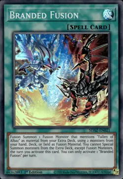 Branded Fusion - Super Rare 1st Edition SDAZ-EN021 - NM - YuGiOh - Image 1