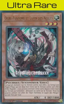 Yu-Gi-Oh! Ogre Fantome et Lapin des Neiges : UR RA02-FR009 - Image 1