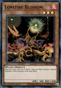 Lonefire Blossom - Super Rare 1st Edition RA01-EN002 - NM - YuGiOh - Image 1