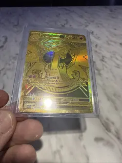 Mega Charizard EX Phantasmal Flames 130/094 Mega Ultra Rare Gold Card - Image 5