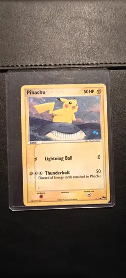 Pokemon Pikachu Card Pop Series 5, Holo Rare, 12/17, 2007 - Image 1