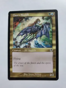 MTG Magic The Gathering Card Scaled Wurm Creature Wurm Green Blue Apolcalypse - Image 1