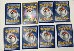 Lot of (8) Pokemon Raw Cards EX Holo Full Art V Break & Energy Charizard - Image 2