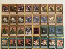 YUGIOH Dinosaur Deck w/ Sleeves Complete 40 - Cards - Image 4
