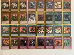 YUGIOH Dinosaur Deck w/ Sleeves Complete 40 - Cards - Image 5