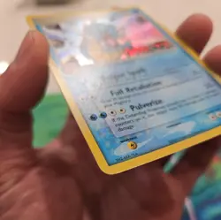 Pokemon Gyarados Card 8/107 EX Deoxys Rare Stamped Reverse Holo LP/MP - Image 4