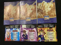 VINTAGE 2002 YuGiOH 3 McDonald’s CD’s 3 Holographic TV guide books Lot -No Cards - Image 2