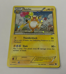 Raichu 40/99 Next Destinies Uncommon Promo Holo Pokemon Card TCG - Image 1