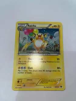 Raichu 40/99 Next Destinies Uncommon Promo Holo Pokemon Card TCG - Image 4
