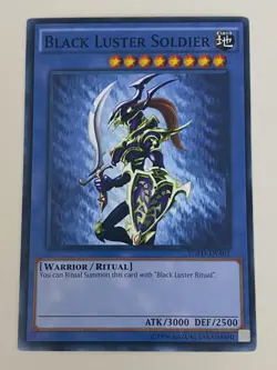 Yugioh Black Luster Soldier Ritual Envoy Sacred Twilight Chaos - Free Holo Card - Image 2