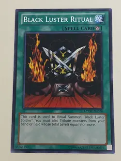 Yugioh Black Luster Soldier Ritual Envoy Sacred Twilight Chaos - Free Holo Card - Image 3