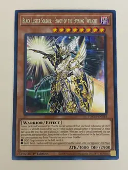 Yugioh Black Luster Soldier Ritual Envoy Sacred Twilight Chaos - Free Holo Card - Image 5