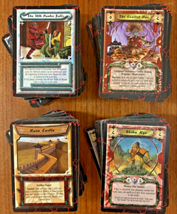 L5R: *BIG SCORPION CLAN COUP LOT* - 375+ cards - Legend of the Five Rings CCG - Image 1