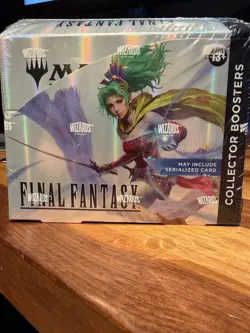 MTG Magic Final Fantasy Collector Booster Display Box (12 Boosters) Sealed - Image 1