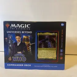 Wizards of the Coast Magic: The Gathering - Doctor Who Commander Deck (4 Pack) 195166228815 - Image 1
