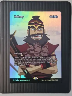 MTG Bribery (Borderless) Foil Avatar: The Last Airbender: Eternal-Legal # 10 NM - Image 1