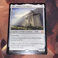 The Walls Of Ba Sing Se X1 Mtg Avatar The Last Airbender Nm - Image 1