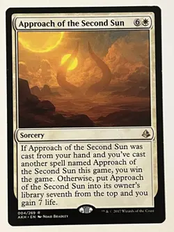 Approach of the Second Sun Amonkhet Non-Foil MTG LP - Image 1