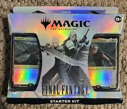 NEW - SEALED - Final Fantasy Magic The Gathering Universes Starter Kit - Image 1