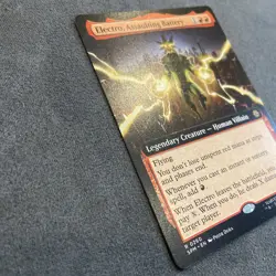 MTG - Electro, Assaulting Battery (Extended Art) #0260 Marvel’s Spider-Man SPM - Image 2