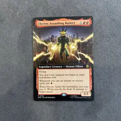 MTG - Electro, Assaulting Battery (Extended Art) #0260 Marvel’s Spider-Man SPM - Image 5