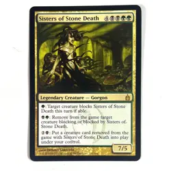 Sisters of Stone Death VLP Ravnica: City of Guilds Rare MTG See Photos Magic - Image 1