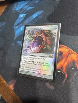 Mtg Door To Nothingness FOIL - Magic 2013 + Bonus Foils - Image 1