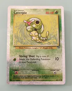 Pokemon CATERPIE Legendary Collection Reverse Holo card ? 40 HP 69/110 ENG - Image 1