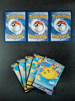 2021 Pokemon Celebrations Holo SURFING PIKACHU V/ FLYING PIKACHU VMAX ENG Lots - Image 2