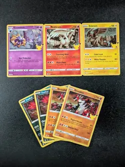 2021 Pokemon Celebrations Holo Rare COSMOEM/ RESHIRAM/ ZEKROM/ GROUDON Lots - Image 1