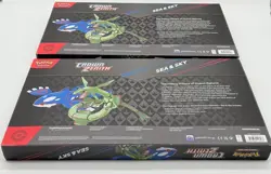 Lot of (2) Pokemon TCG Crown Zenith Sea & Sky Premium Collection Box - Image 4