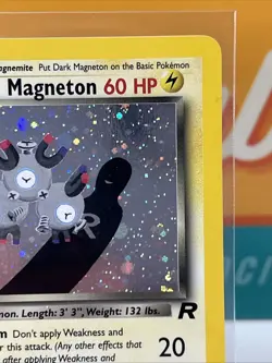 Dark Magneton 1st Ed Holo Rare #11 Pokemon TCG Team Rocket 2000 First Edition NM - Image 5