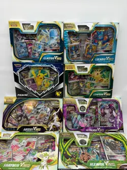Lot of (12) Pokemon Premium Collection Boxes SEALED Pikachu V Glaceon Vstar - Image 3