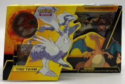 Pokemon TCG Reshiram & Charizard GX Tag Team Figure Collection Box - Image 1