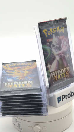 AUCTION #4 LOT of (10) Pokemon Hidden Fates Factory Sealed Booster Packs - Image 2